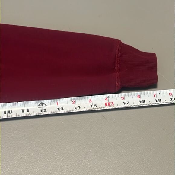 Fashion Touch by K. Limited Edition Maroon NYC Love Hoodie Women's Size Large !! - Picture 4 of 8